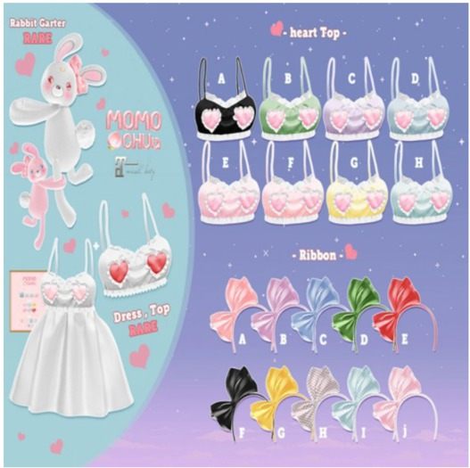 :: MOMOCHUU :: Sweet heart - Ribbon [G]