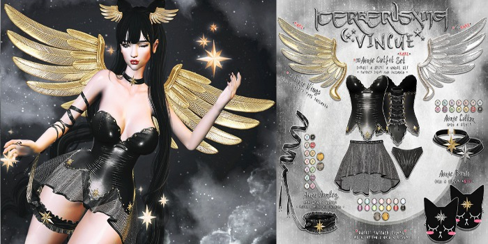 {vincue} & [CX] - Airie+Armleg - Plum [Maitreya]