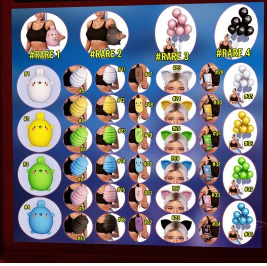 Evolue - Gacha "Happy Day" - #15 (left)