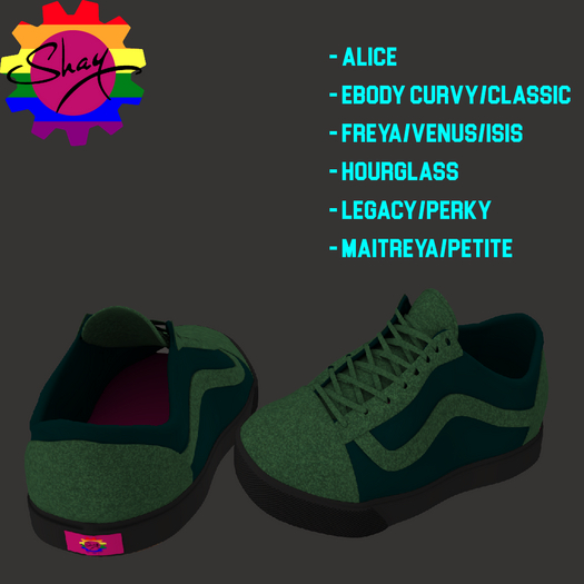 Green Glitter Sneakers (F)