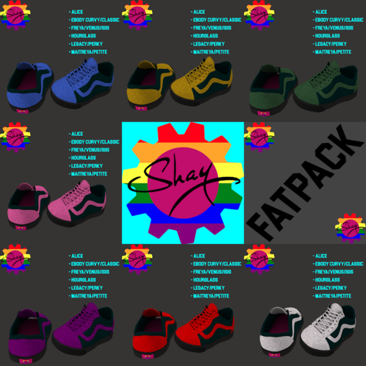 Glitter Sneakers (F) Fatpack