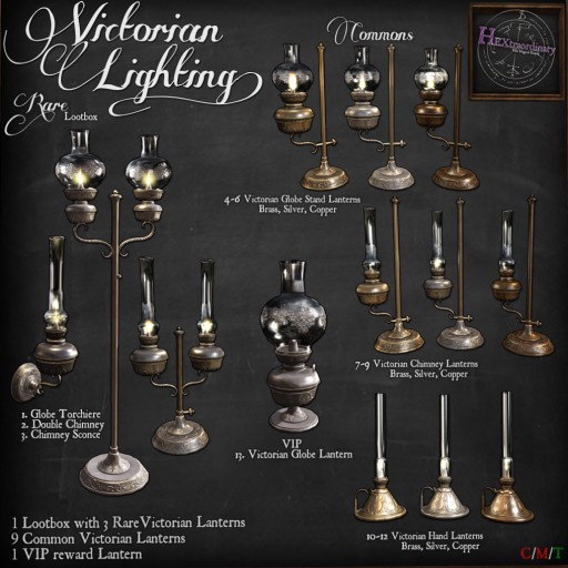 12. *HEXtraordinary* Victorian Hand Lantern - Copper