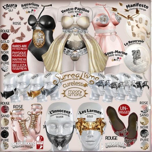 :moonamore+cureless: Eluard Flats /Sand