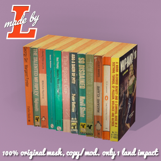MadeByL - Vintage Paperback Books