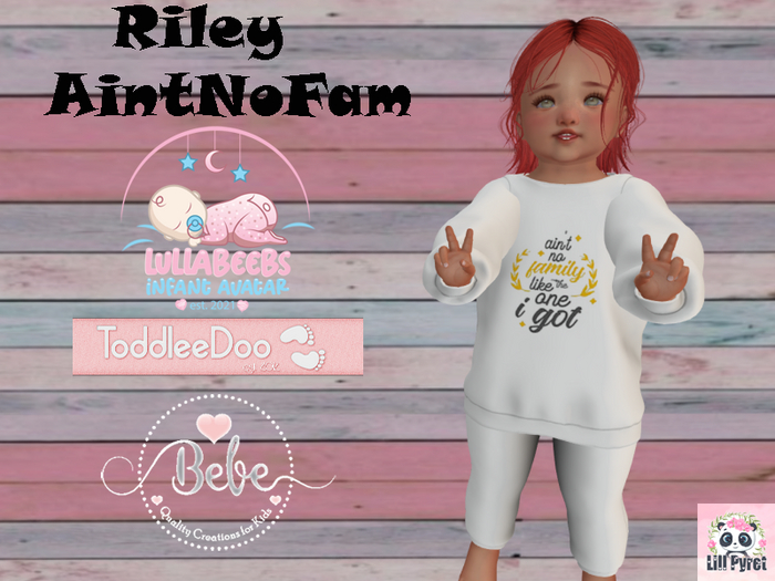 Riley AintNoFam Outfit TD/BBT/LB