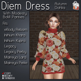 ~TL~ Autumn Dahlia Diem Dress
