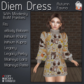 ~TL~ Autumn Fauna Diem Dress
