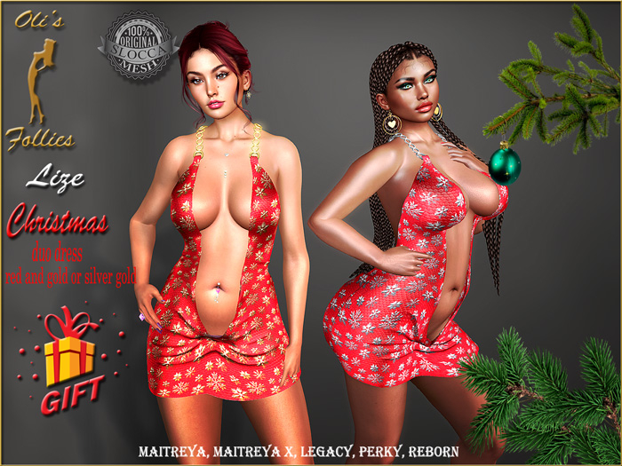 Oli's Follies Lize dress Christmas gift
