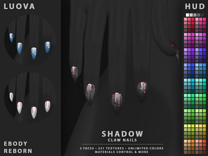 Luova // Shadow // Bloody Claws // eBody Reborn