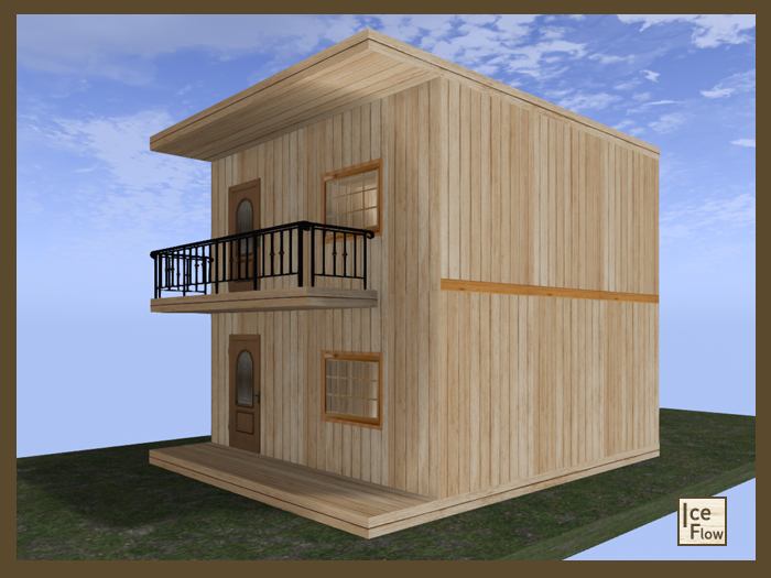 *Ice Flow*  AF76 Mesh wooden house