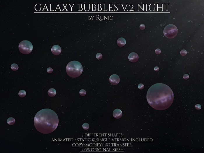 .: Runic :. Galaxy Bubbles v.2 Night