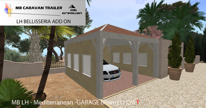 MB LH - Mediterranean -  Garage box
