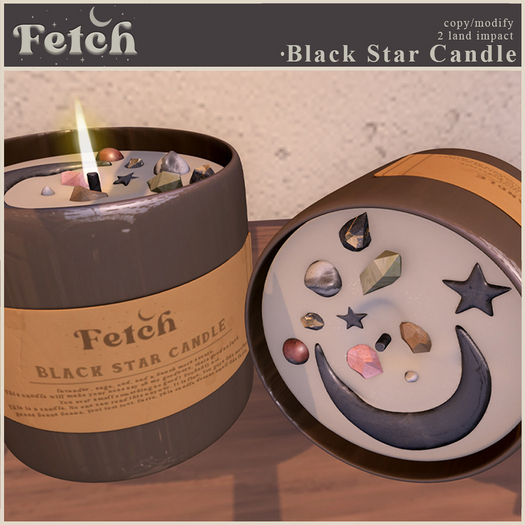 [Fetch] Black Star Candle