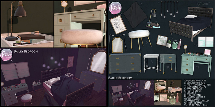 [Fetch] Bailey Bedroom - FATPACK