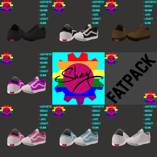 Color Leather Sneakers Fatpack 2