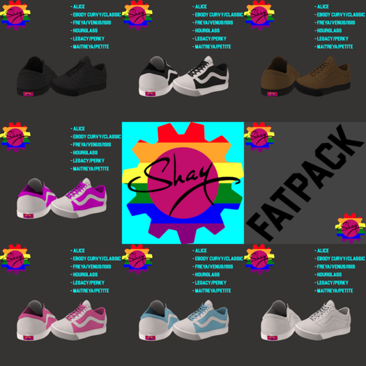 Color Leather Sneakers (F) Fatpack 2