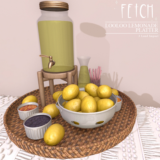 [Fetch] Looloo Lemonade Platter
