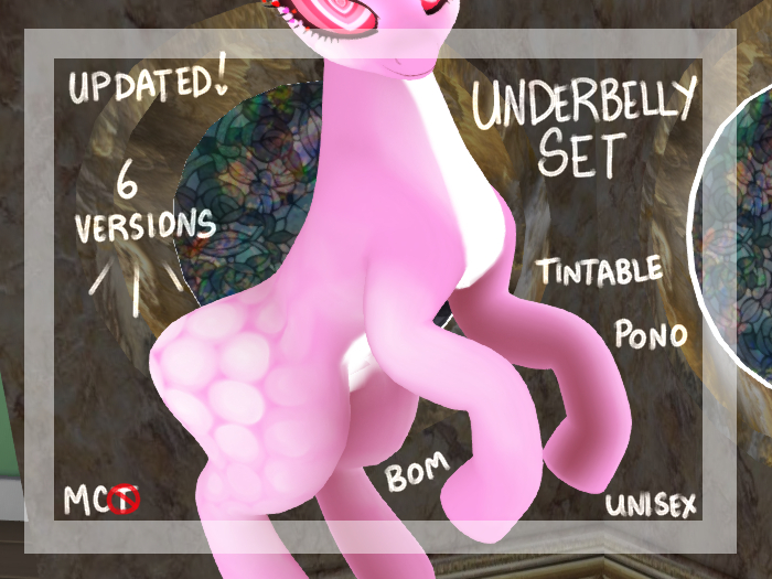 [QR] Open Pony Underbelly Set