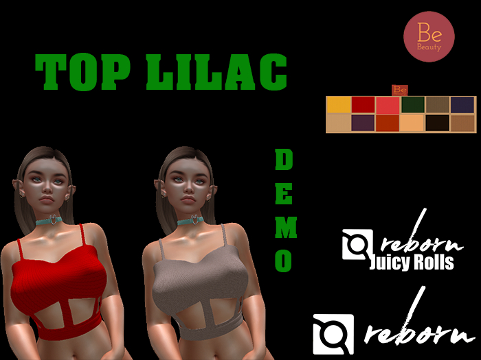 Be Beauty-TOP LILAC- REBORN, REBORN JUICY ROLLS-DEMO