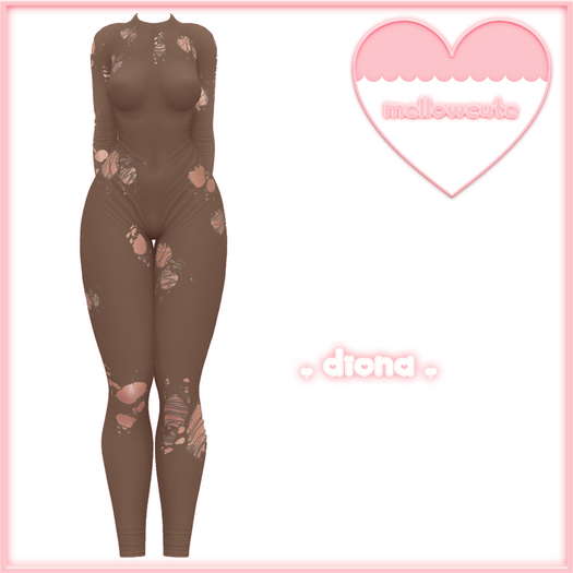 mellowcute-diona suit-mocha