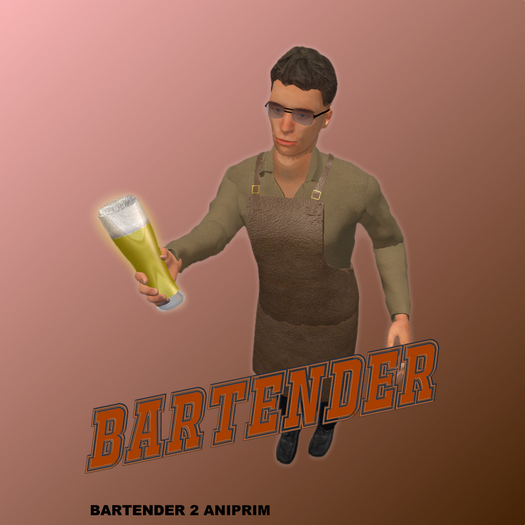 Bartender 2 Animated Prim [RP]