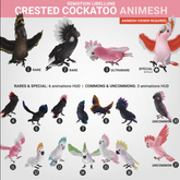 SEmotion Libellune Crested Cockatoo Animesh #10 UNCOMMON