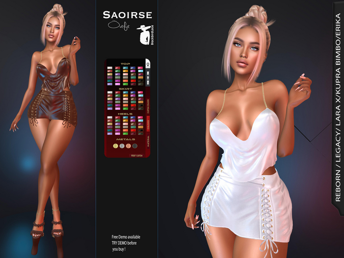  Saoirse Outfit By BlackbirdLace>LaraX Included