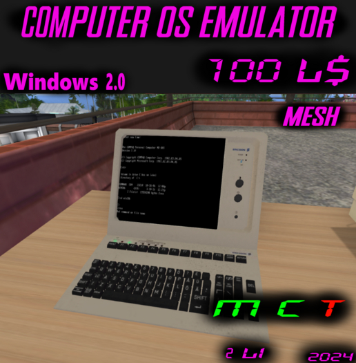 Playable Vintage Computer Emulator - Windows 2.0