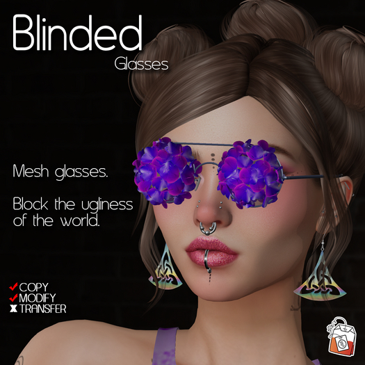 ~TL~ Blinded Purple Glasses DEMO