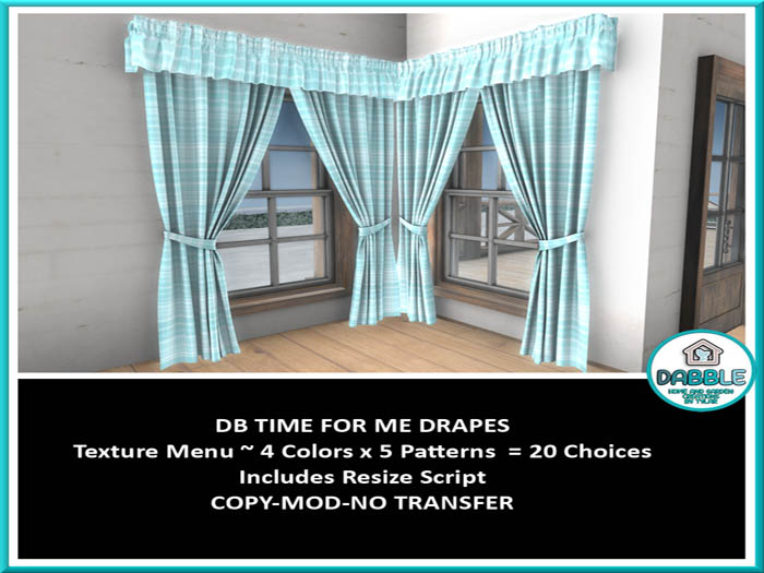 DB TIME FOR ME DRAPES  ADD ME