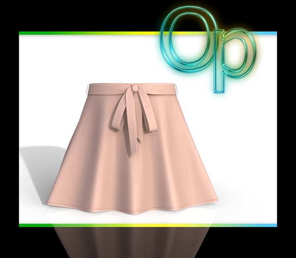Beige Girly Skirt LEGACY