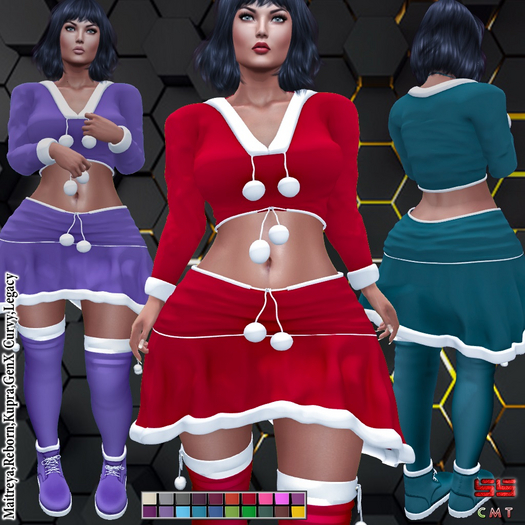 [SS] Emine Outfit Pack [ 5 mesh size ]