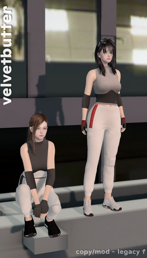 velvetbutter - run set (pants pack)
