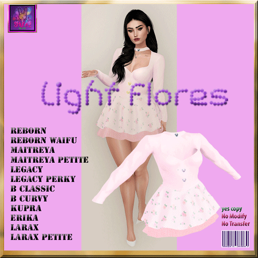 Light Flores Dress