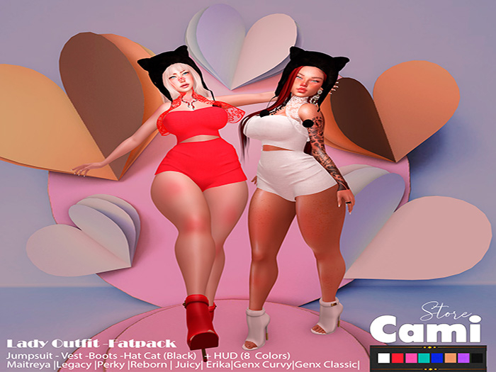 ~CaMi~#24 Lady Outfit  - Fatpack (addme)
