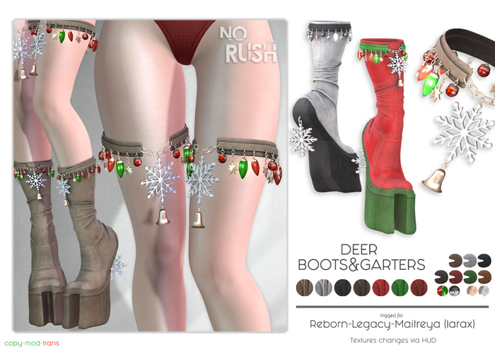 [NORUSH] Deer Boots&Garters -unpack-