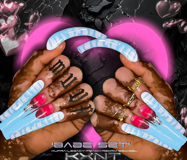 Kxnt-'Babe Acrylic Set'-FIXED(unpacker)