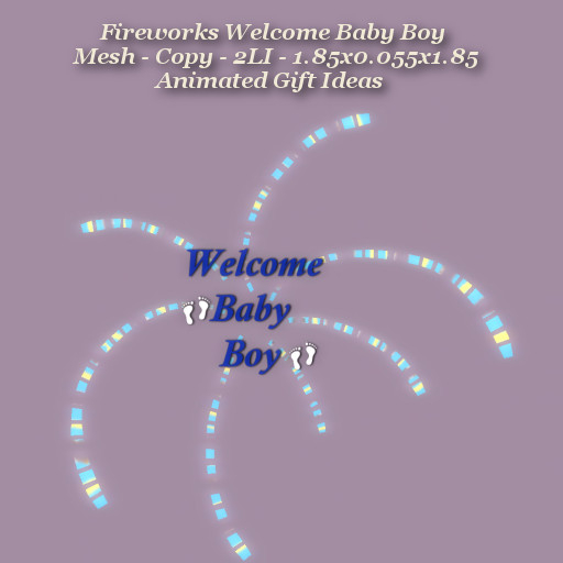 Fireworks Baby Boy