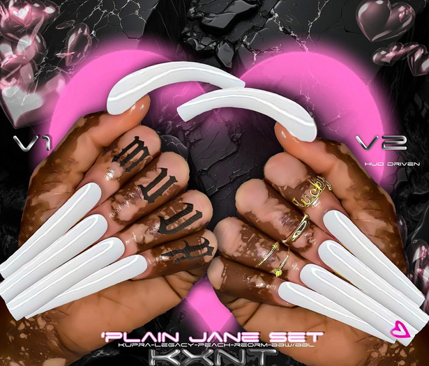 Kxnt-'Plain Jane Acrylic Set'-(unpacker)