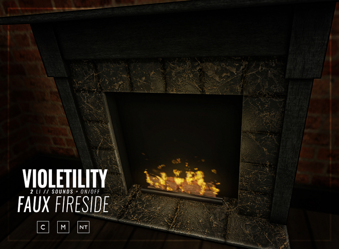 Violetility - Faux Fireside