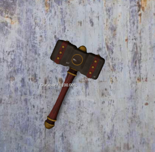 Ancestral blacksmith's hammer [G&S] 