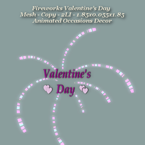 Fireworks Valentine