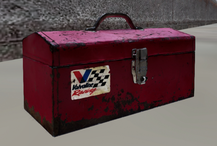 MESH Rusty Workshop Toolbox FULL PERM