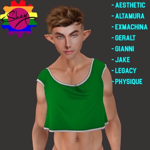 Green Crop Tank