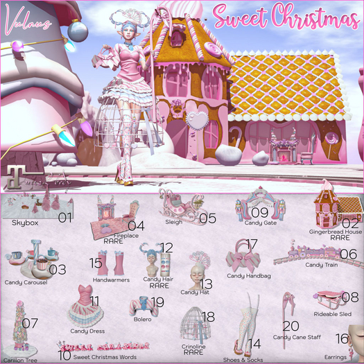 04 - Candy Fireplace & Armchair RARE