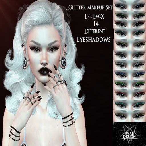 [VX] Glitter Makeup Set