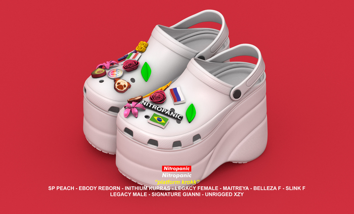 NitroPanic_Platform KROKK White
