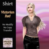 ~AD~ Shirt 'Victorian' Red