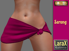 C.CHANTAL Sarong #1 CHERRY [ Maitreya LaraX / Lara X ]