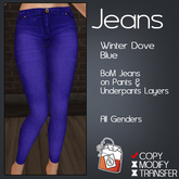 ~TL~ Winter Dove Blue BoM Skinny Jeans